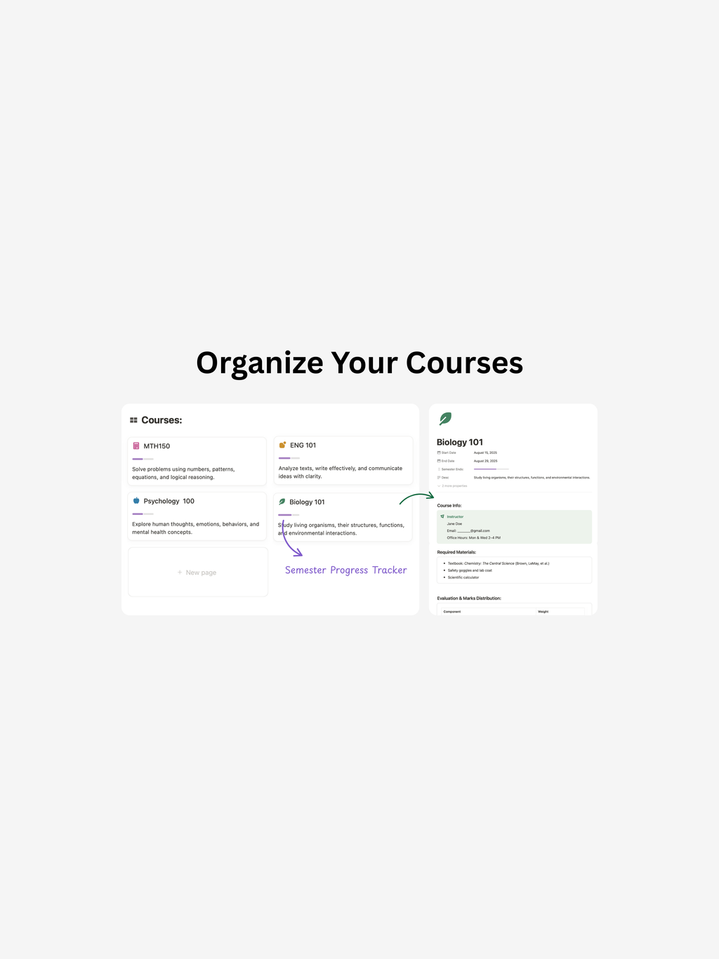 Ultimate Student Dashboard