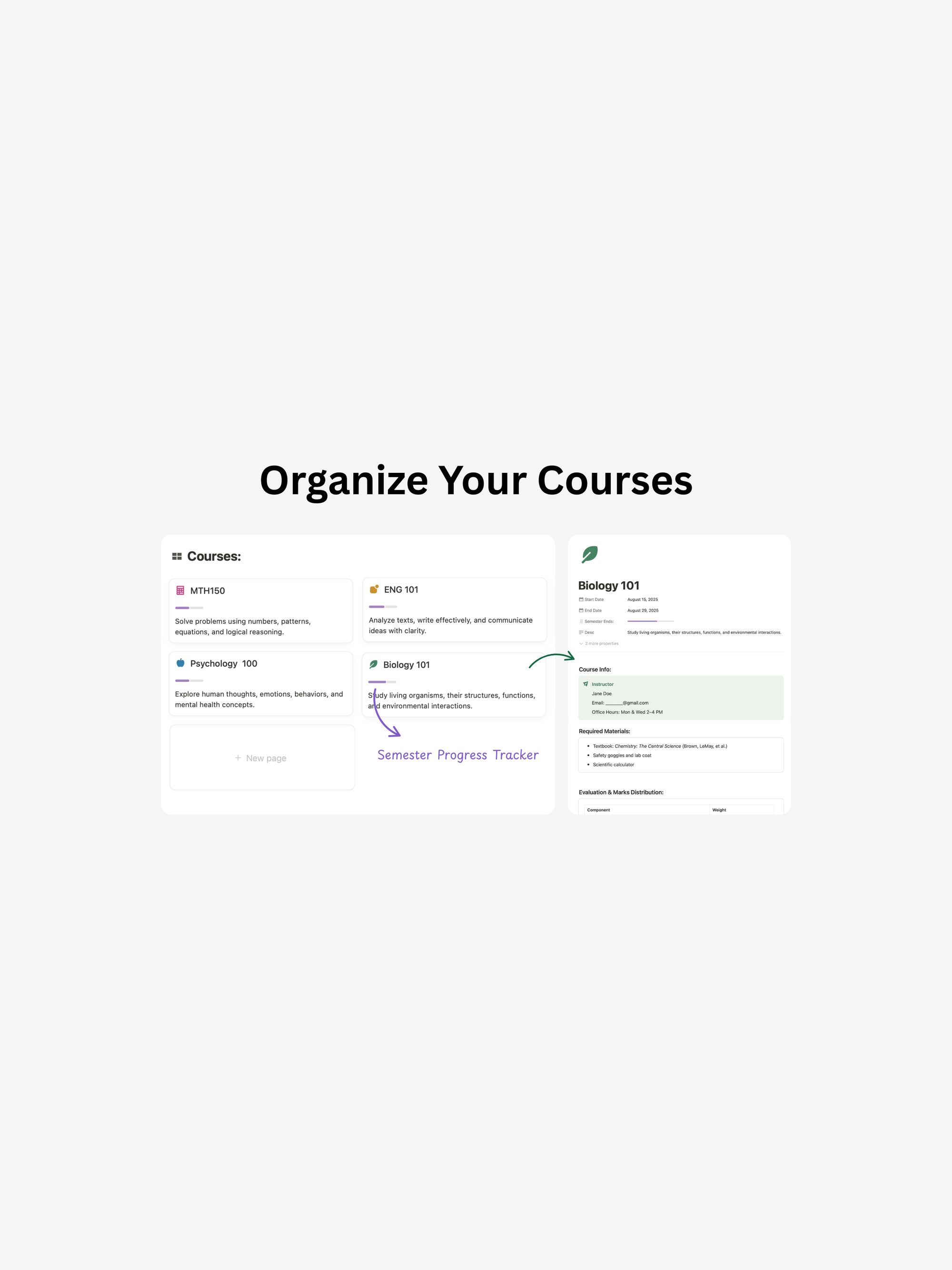 Ultimate Student Dashboard