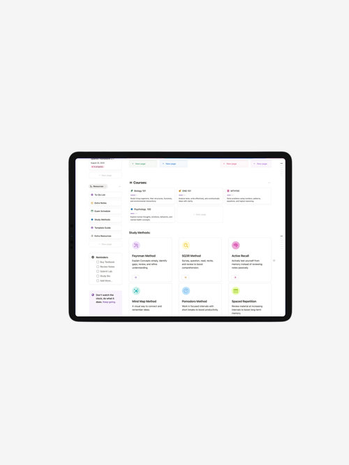 Ultimate Student Dashboard