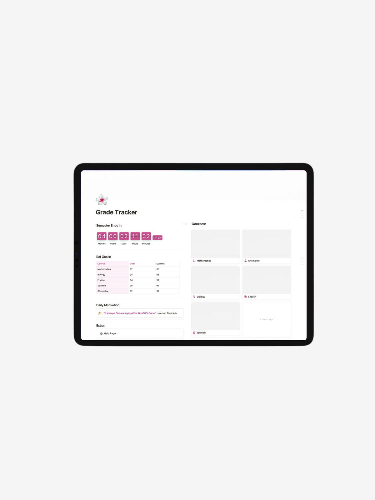 Grade Tracker