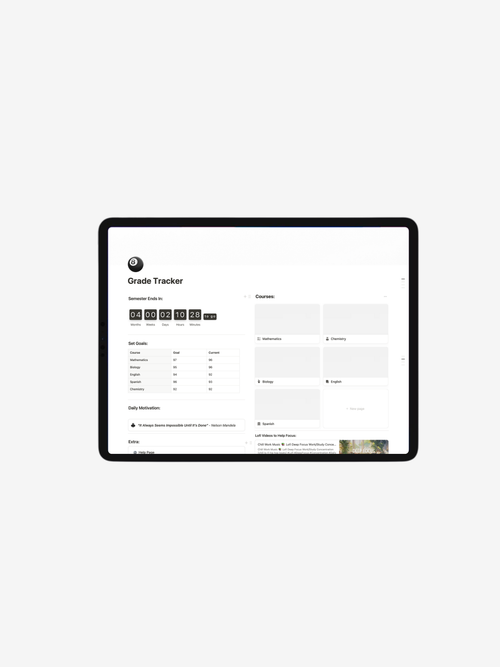 Grade Tracker