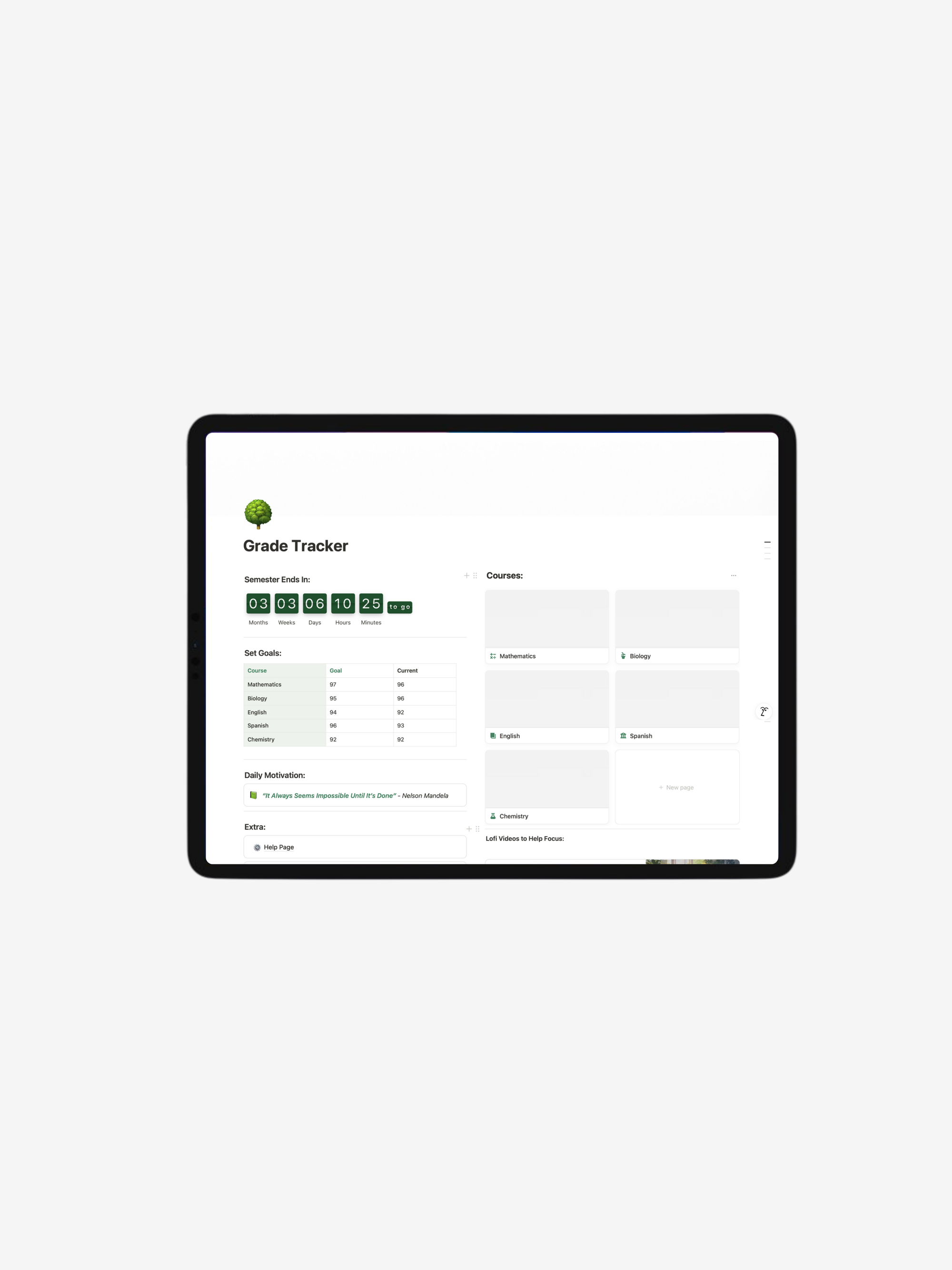 Grade Tracker